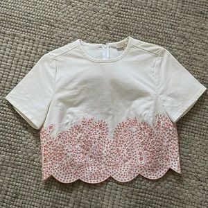 Michael Kors Embroidered Top